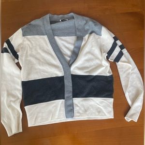 Beautiful cashmere BRUNELLO CUCINELLI striped cardigan!